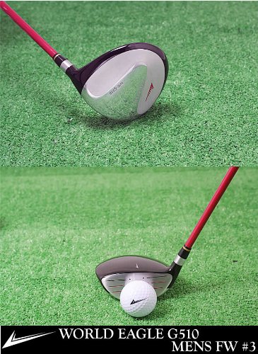 Amazon.co.jp: WORLD EAGLE G510 メンズ フェアウェイウッド 3番 右用